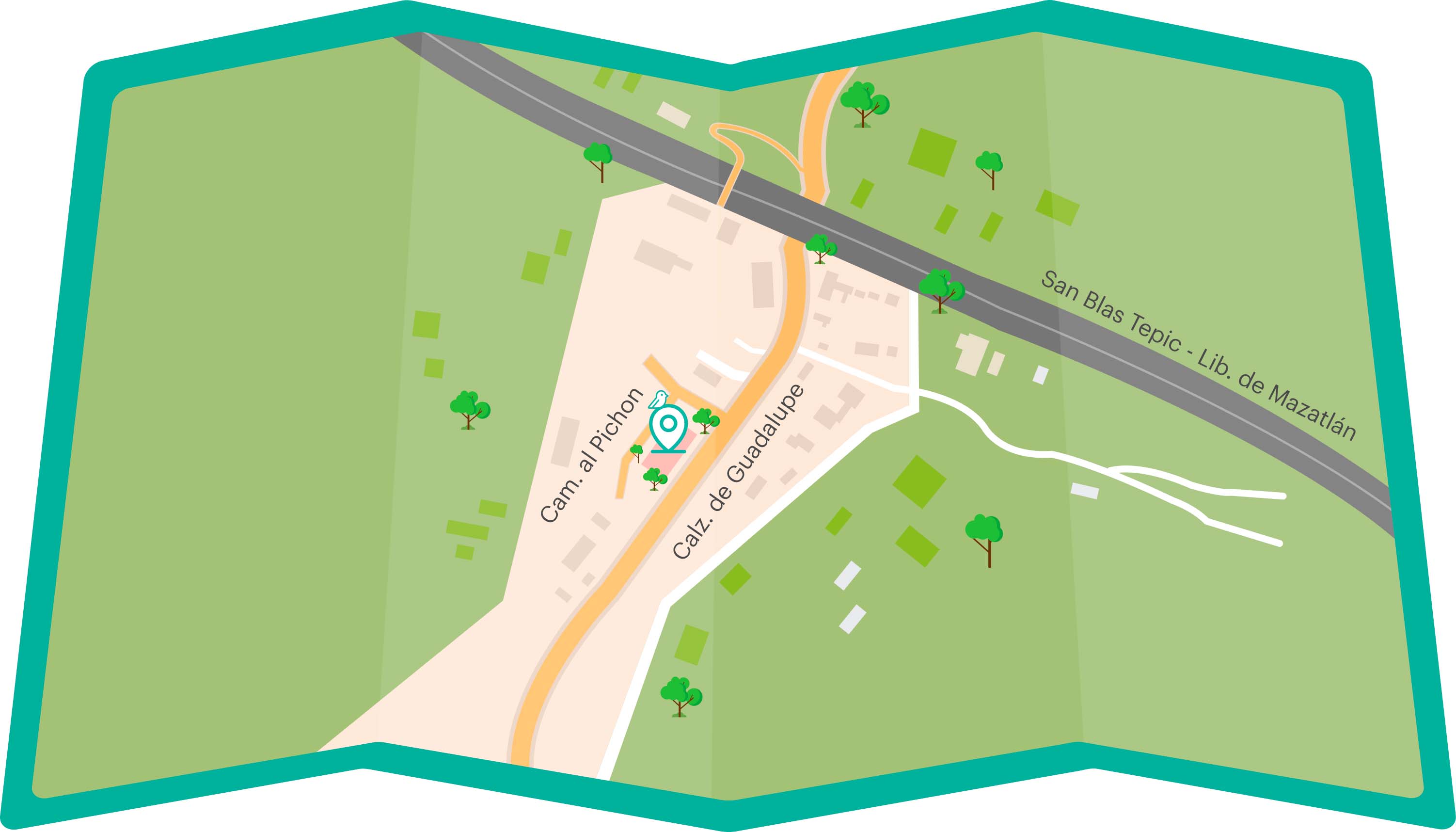 Mapa de la ubicación de Quinta Pichón